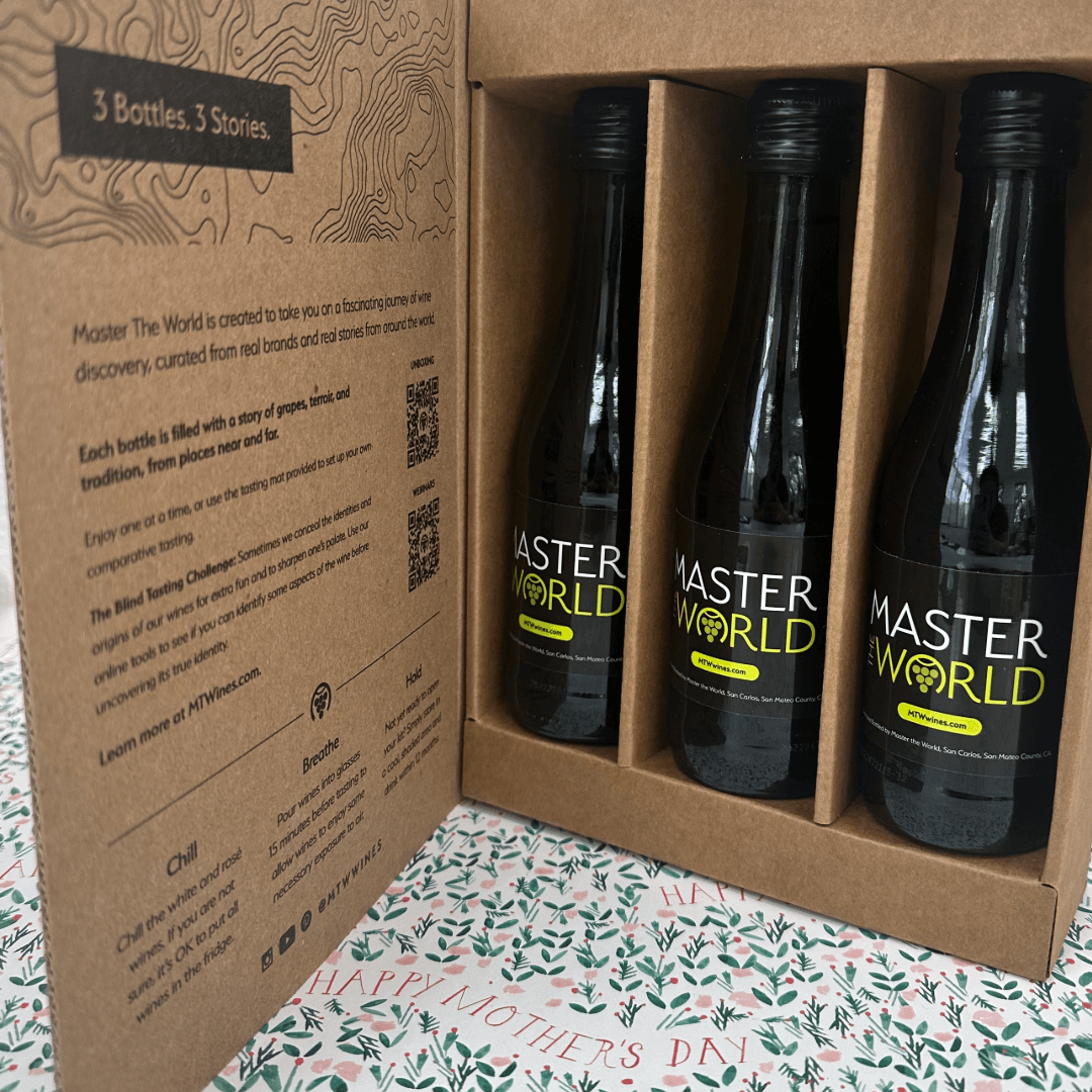 Trio Wine Kit with Blind Tasting Game: Women Winemakers